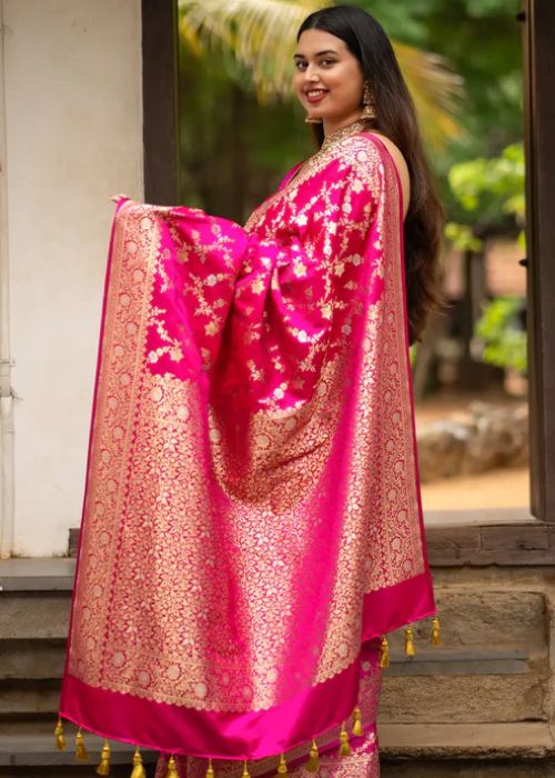 Satara Pure Banarasi Silk Saree